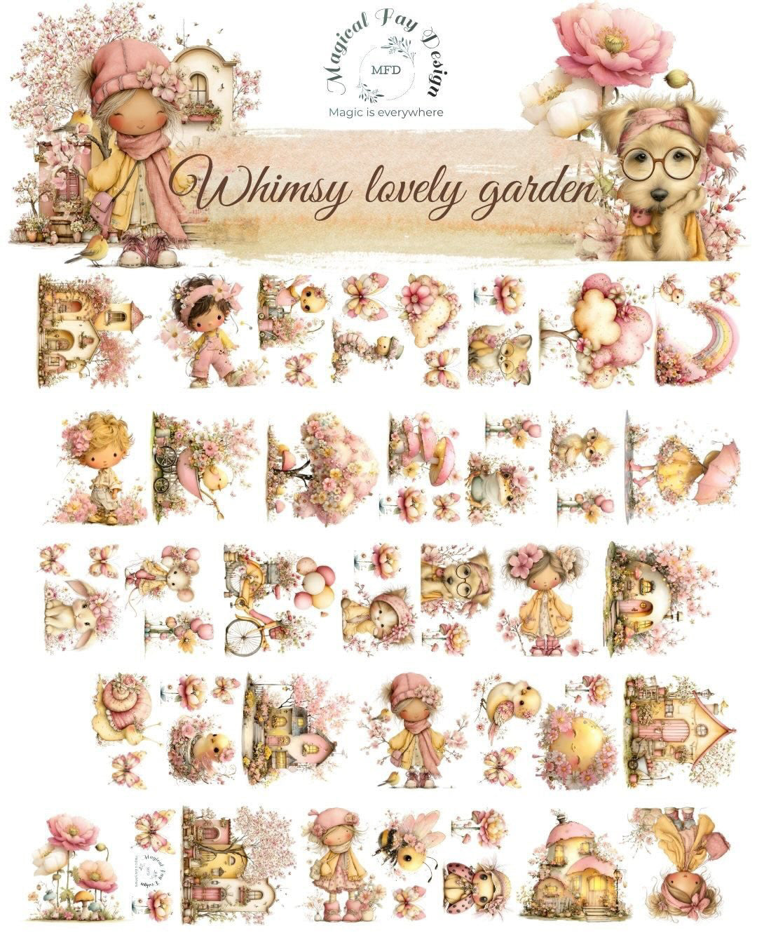 Pettape | Whimsy Lovely Garden