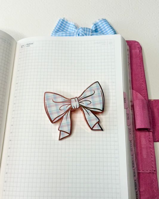 Journal clip | lovely blue | clip