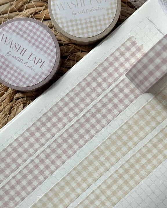 Washitape | pink / butter yellow