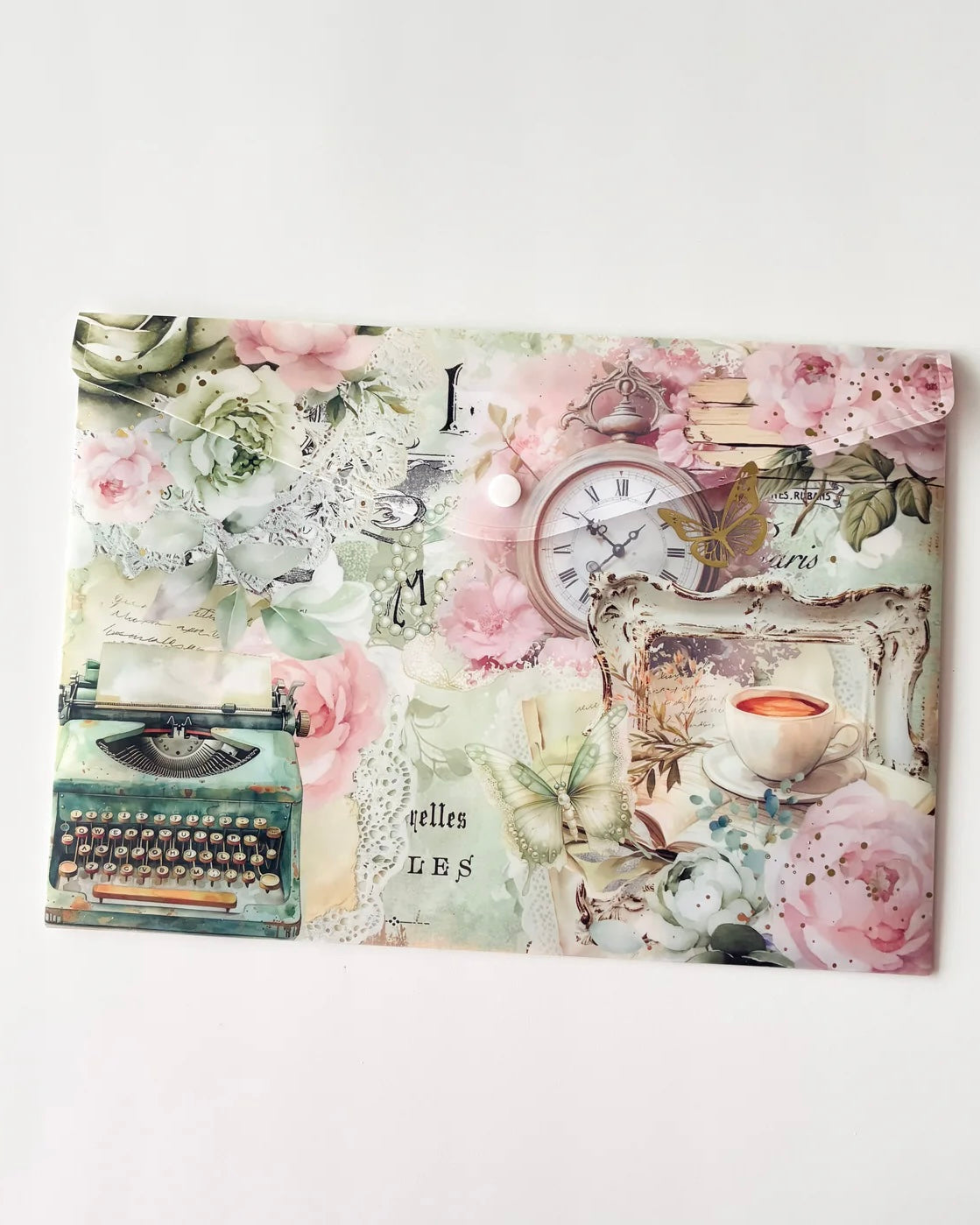 Bewaarhoesje | spring green | A4 enveloppe