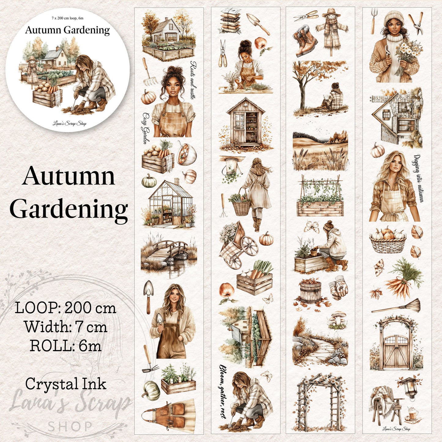 Pettape | autumn gardering