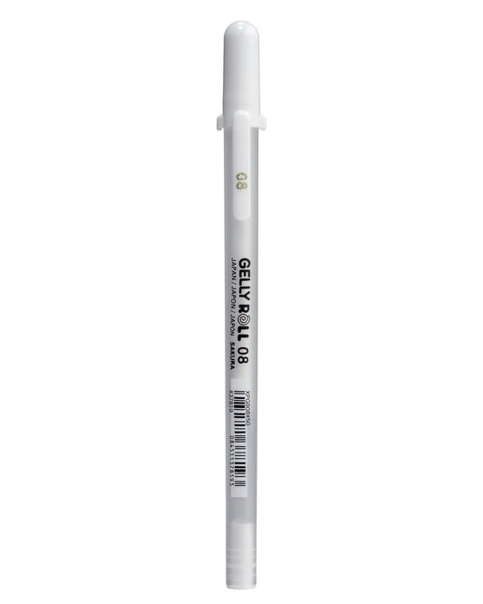 Pen | gelly roll gelpen wit 08