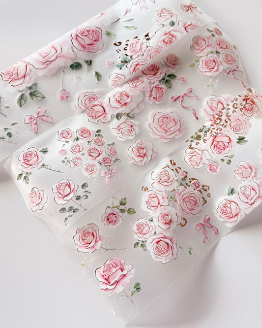 Pettape | Leopard love | roses