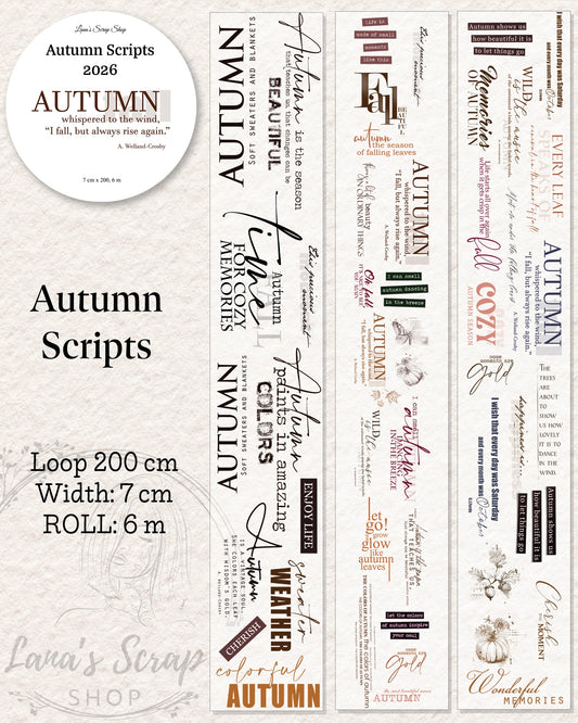 Pettape | Autumn script 2026