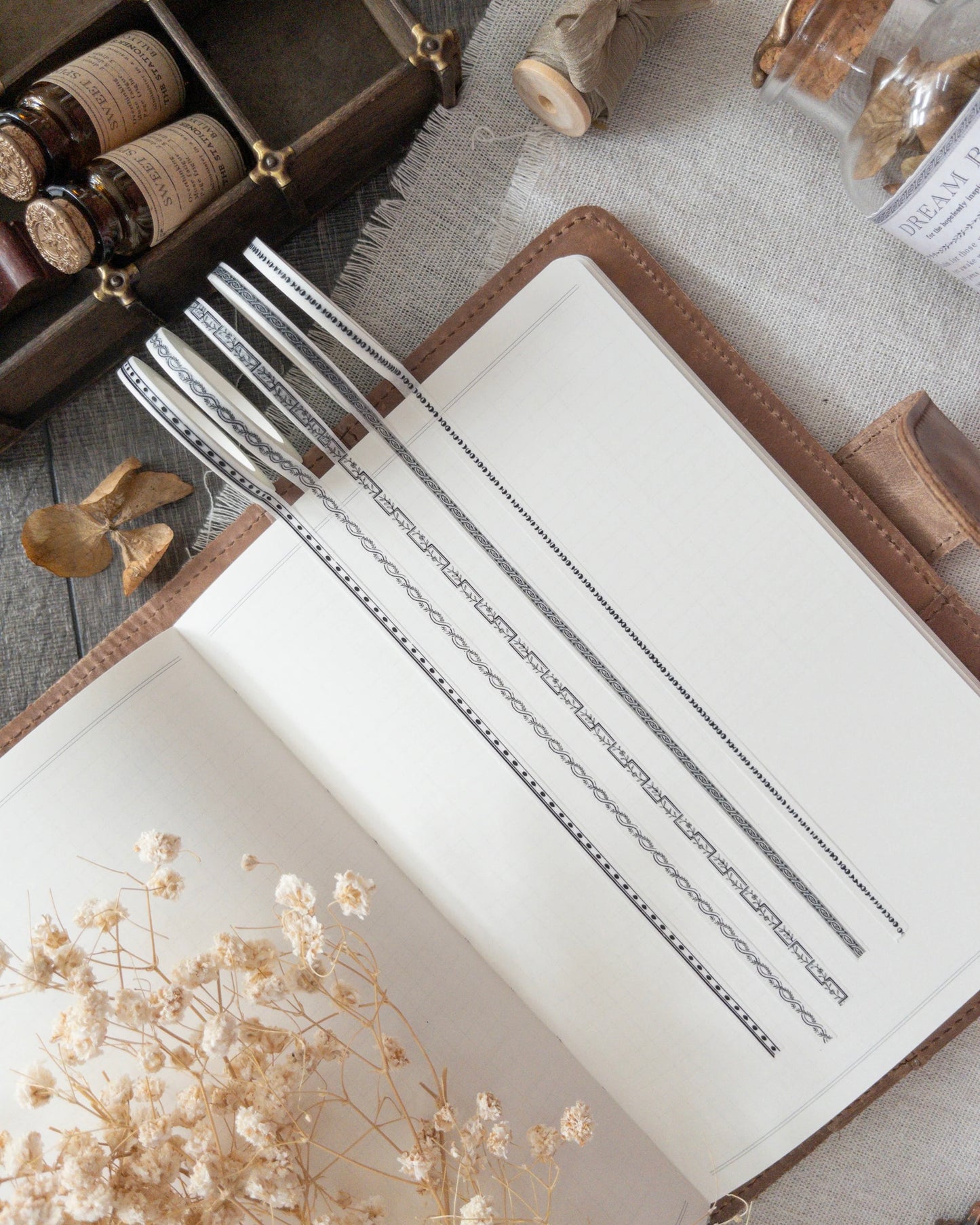 Washitape set | The Stationer's Apothecary (5 tapes)