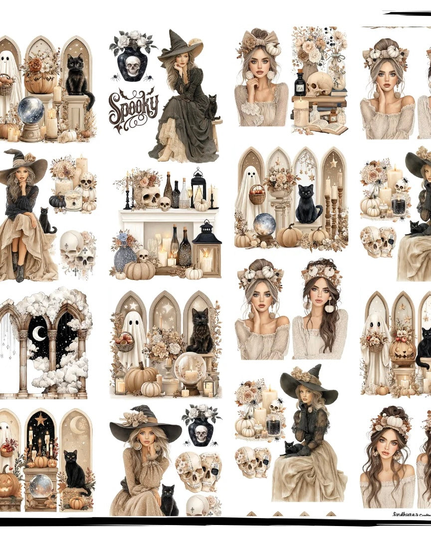 Washitape | Enchanted Autumn | White Background Tape