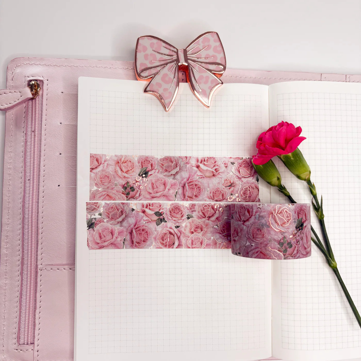 Washitape | Leopard love| roses