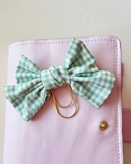 Plannerclip | strik | groen