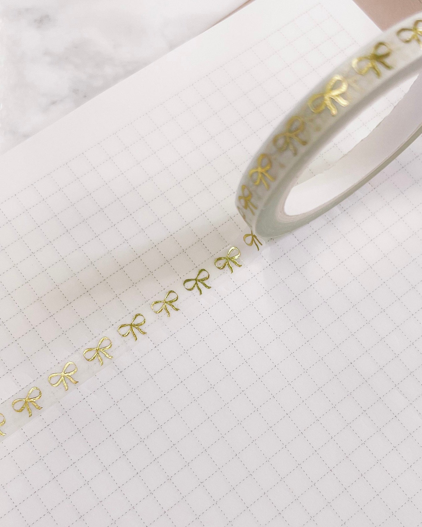 Washitape | gold bows small