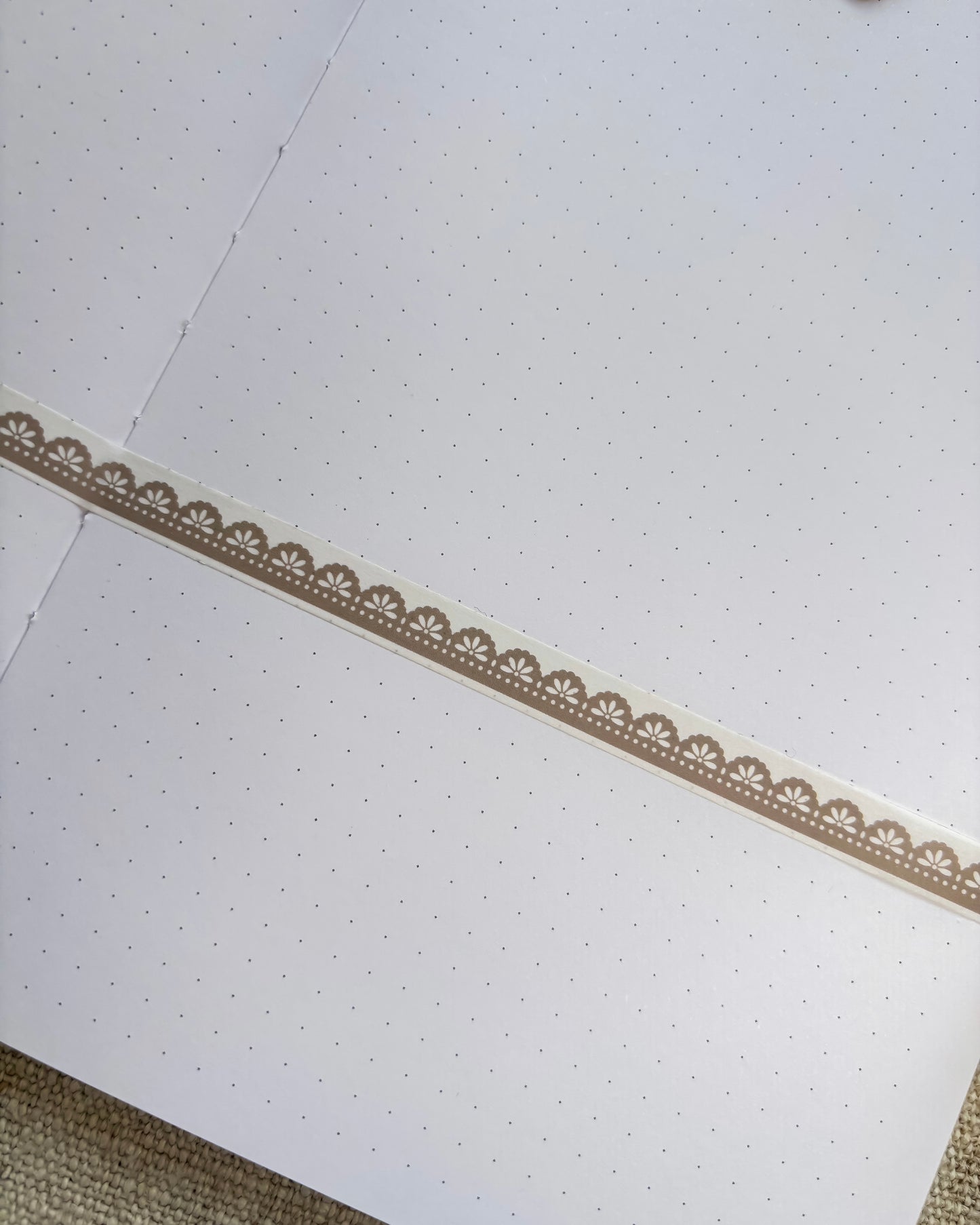 Washitape | coffee & planning | lace old green