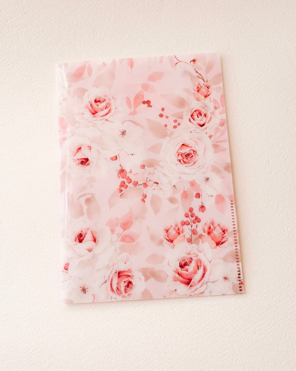 Bewaarhoesje | roses | A5