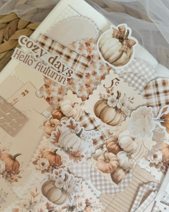 Sticker/papier set| cozy herfst 40 st.