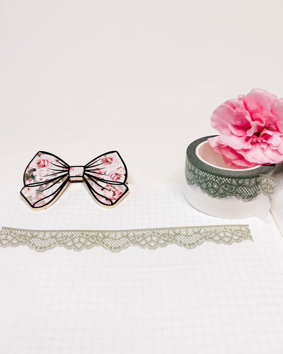 Washitape | lace green fine