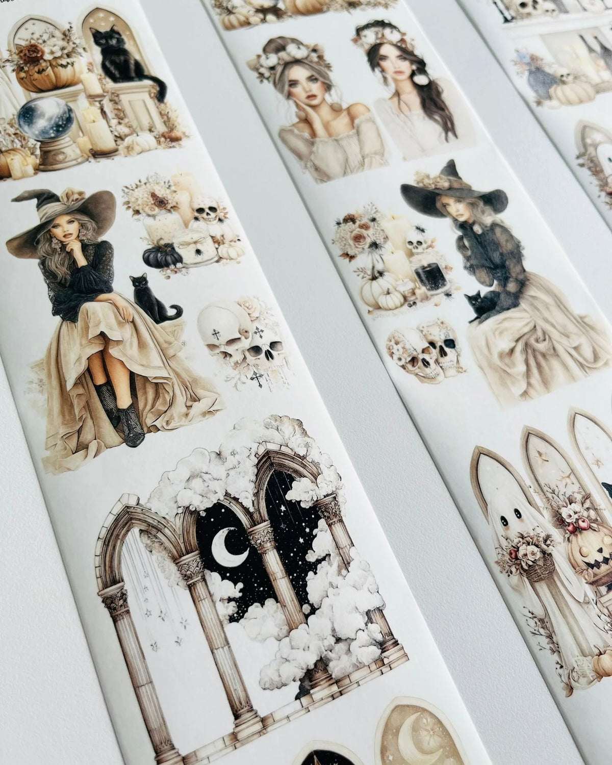 Washitape | Enchanted Autumn | White Background Tape