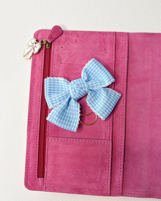 Plannerclip | strik | blauw