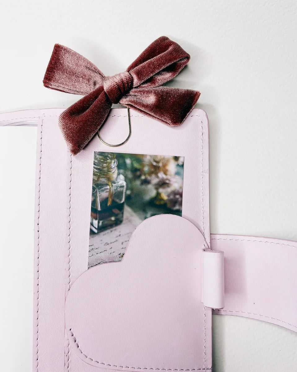 Journal paperclip | velvet bow