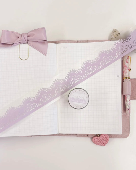 Pettape| lila lace