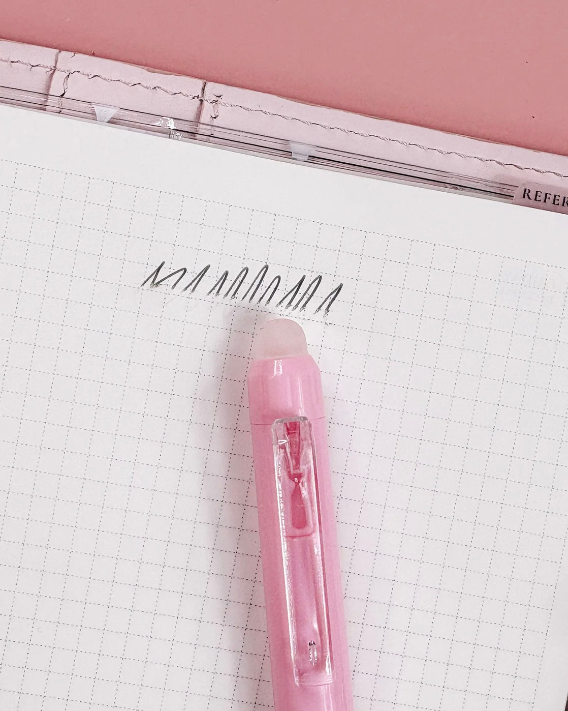 Penneset| pink erasable