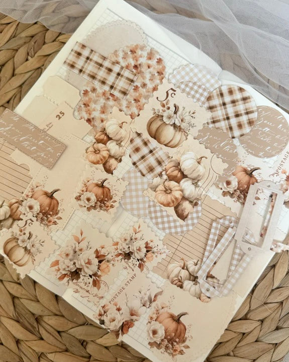 Sticker/papier set| cozy herfst 40 st.