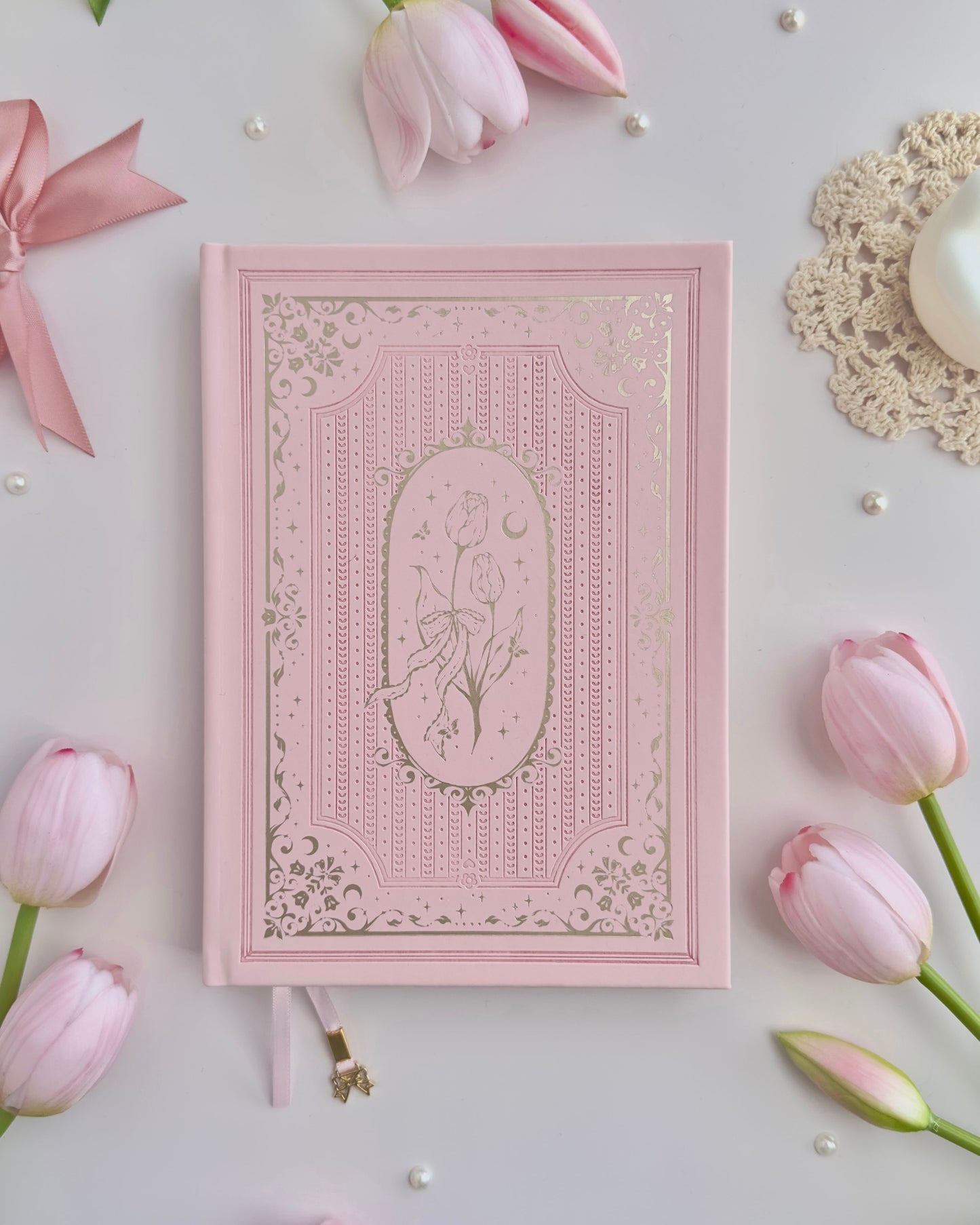 Journal | tulip spell book | aurora | A5 | dot