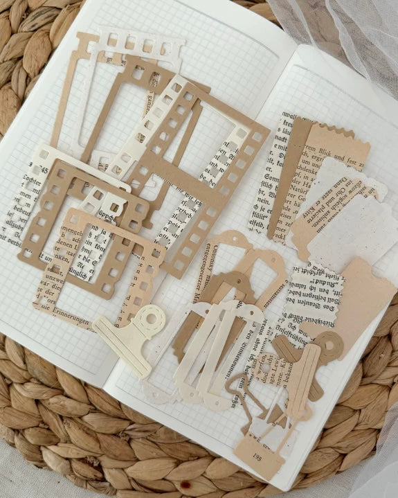 Sticker/papier set| basics 28 st.