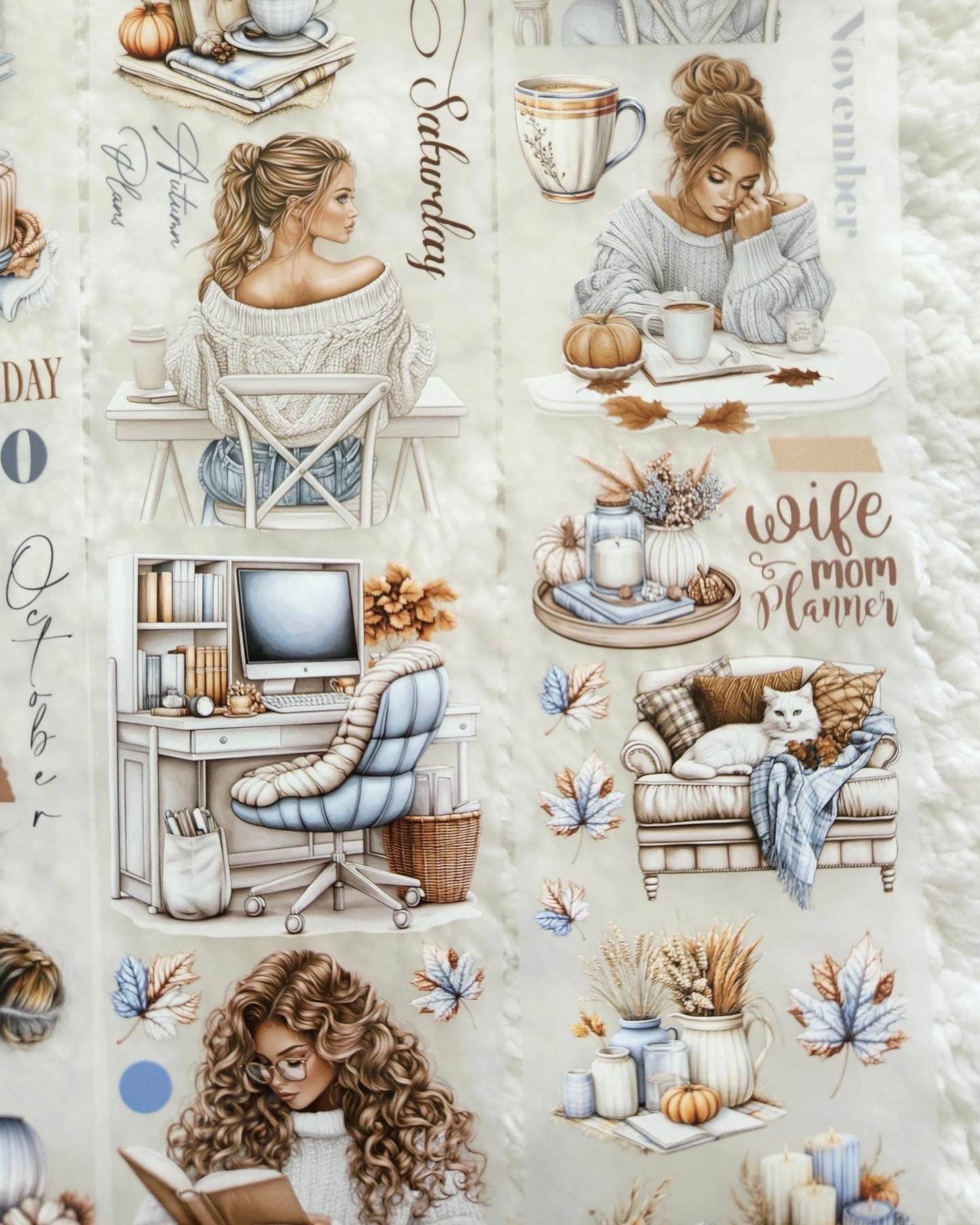 Pettape | autumn planning girls