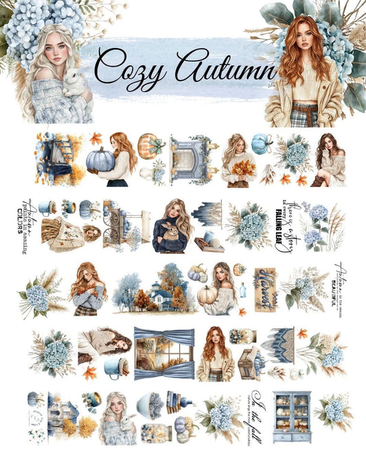 Pettape | cozy autumn blue