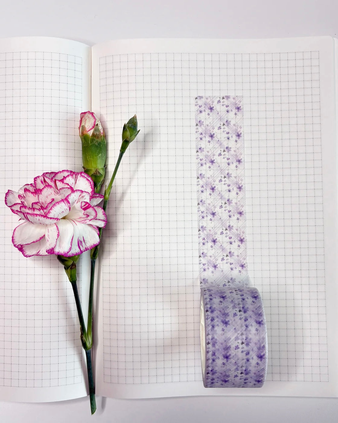 Washitape | spring lilac | subtle flowers