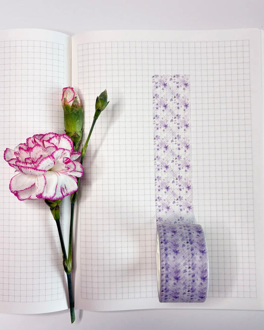 Washitape | spring lilac | subtle flowers