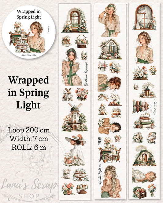 Pettape | wrapped in spring light
