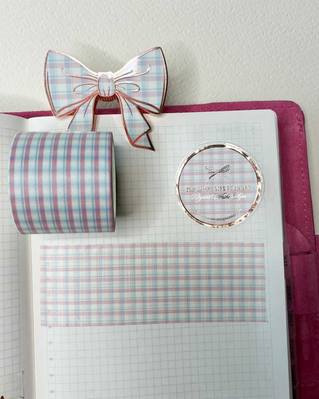 Washitape | lovely blue | grid