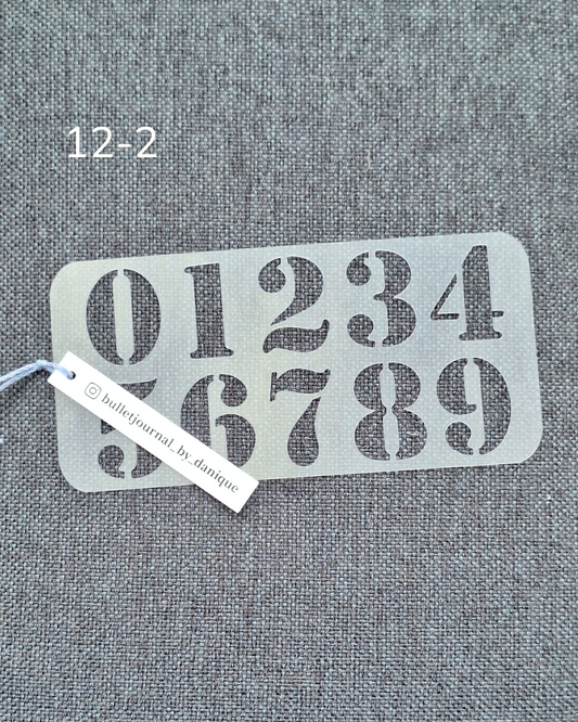 Stencil | nummer 12-2