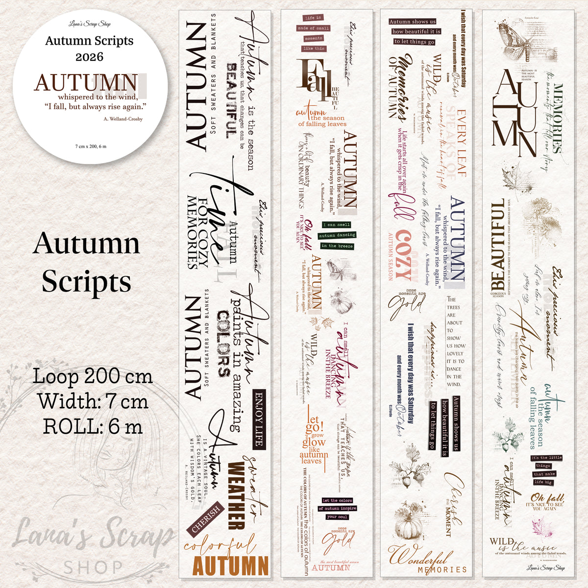 Pettape | Autumn script 2026