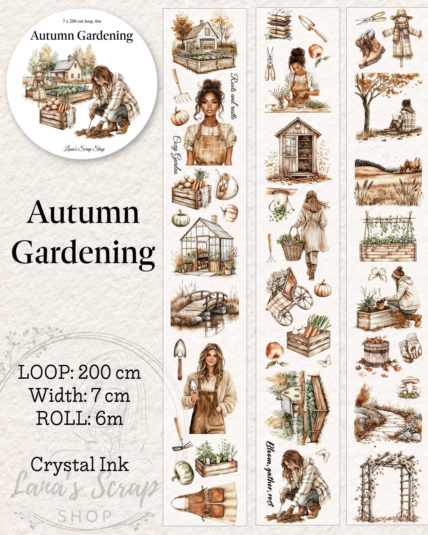 Pettape | autumn gardering