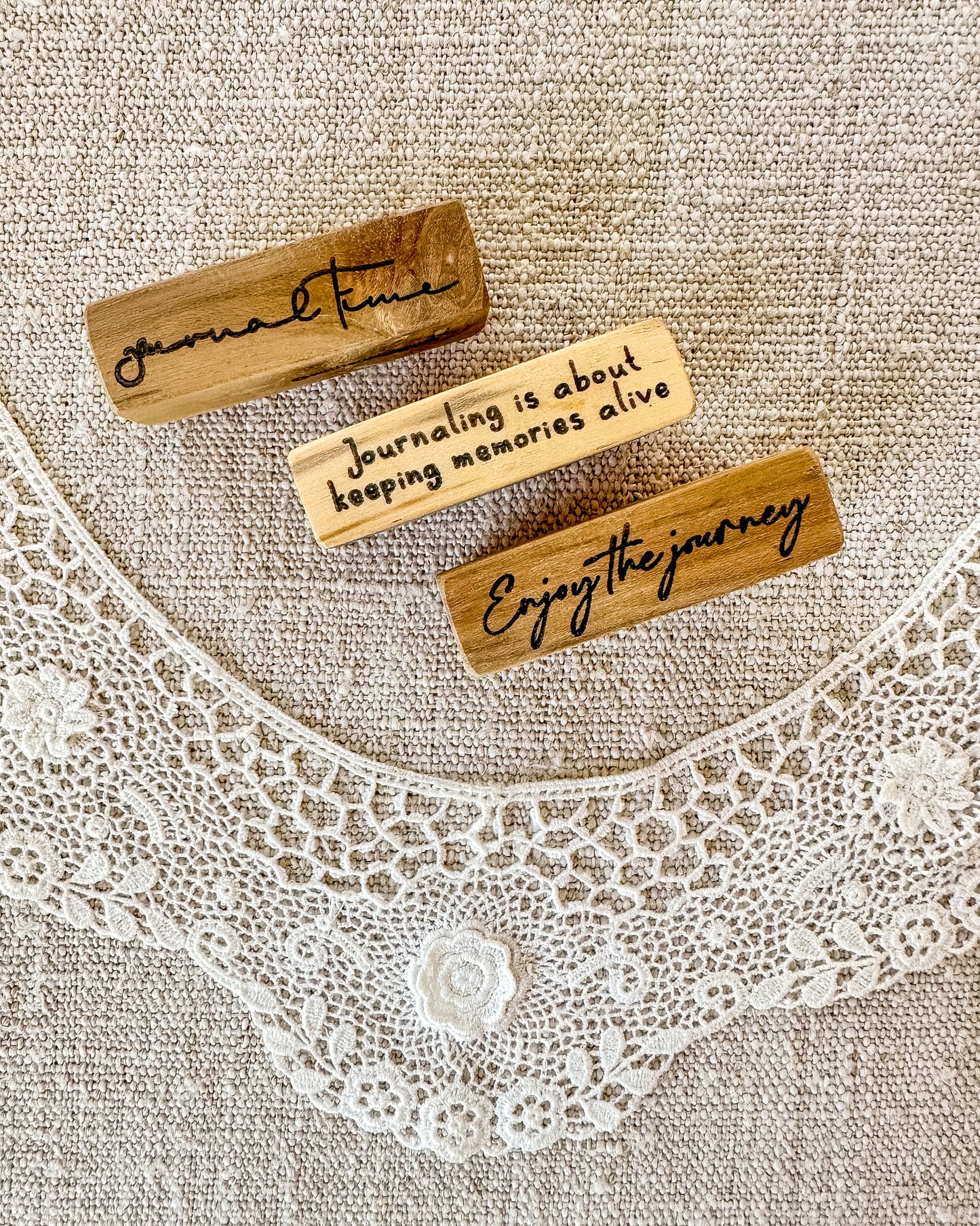 Houten stempel | quotes 2