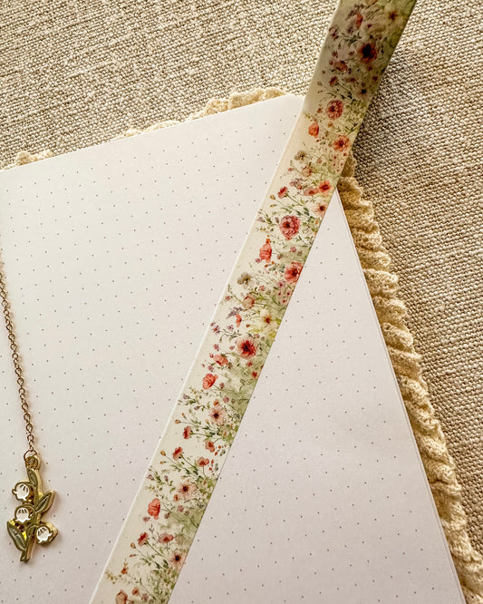 Washitape | bloemenliefde kleurrijk