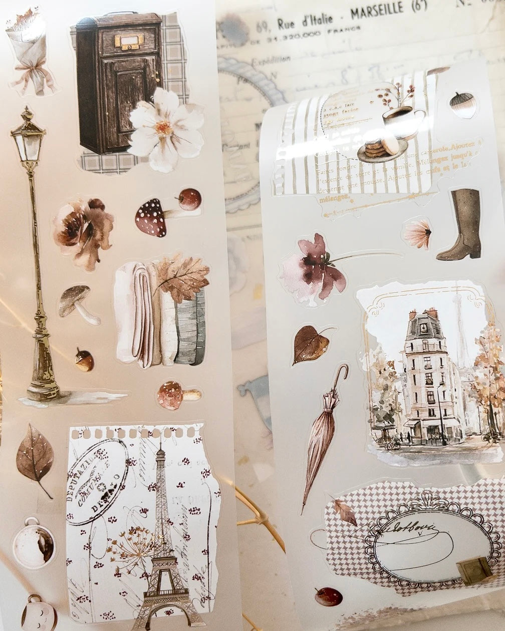 Pettape | Bonjour l'automne | gold foil