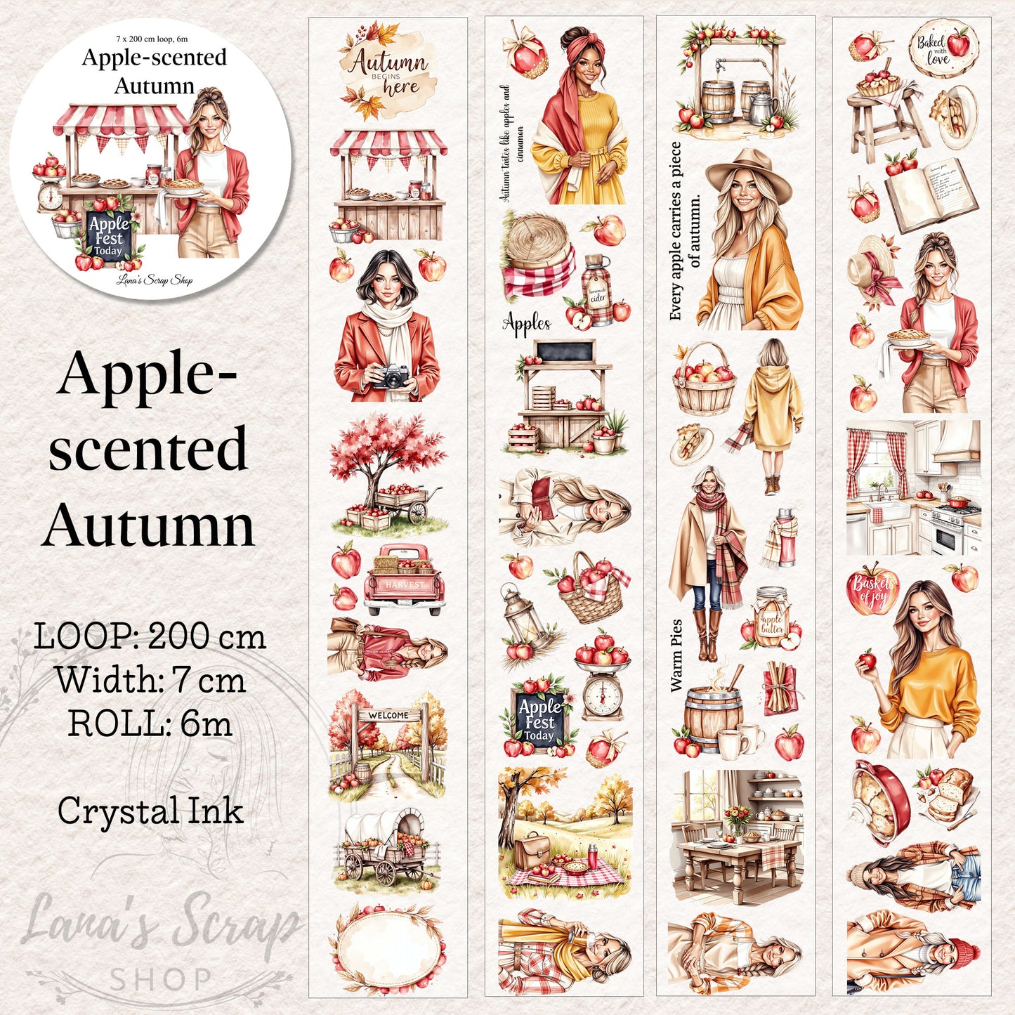 Pettape | apple scented autumn