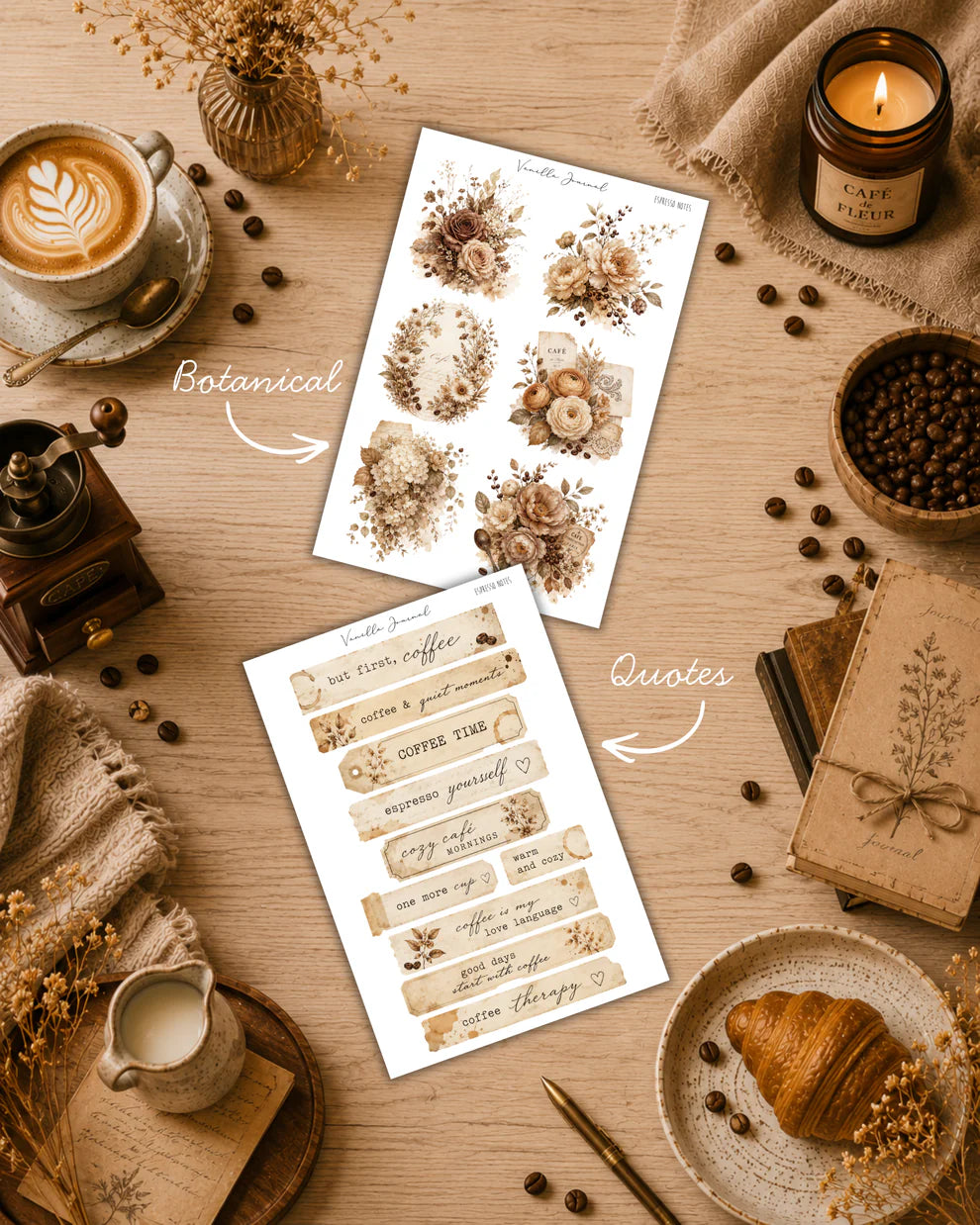 Stickerset | Roasted memories (8st.)