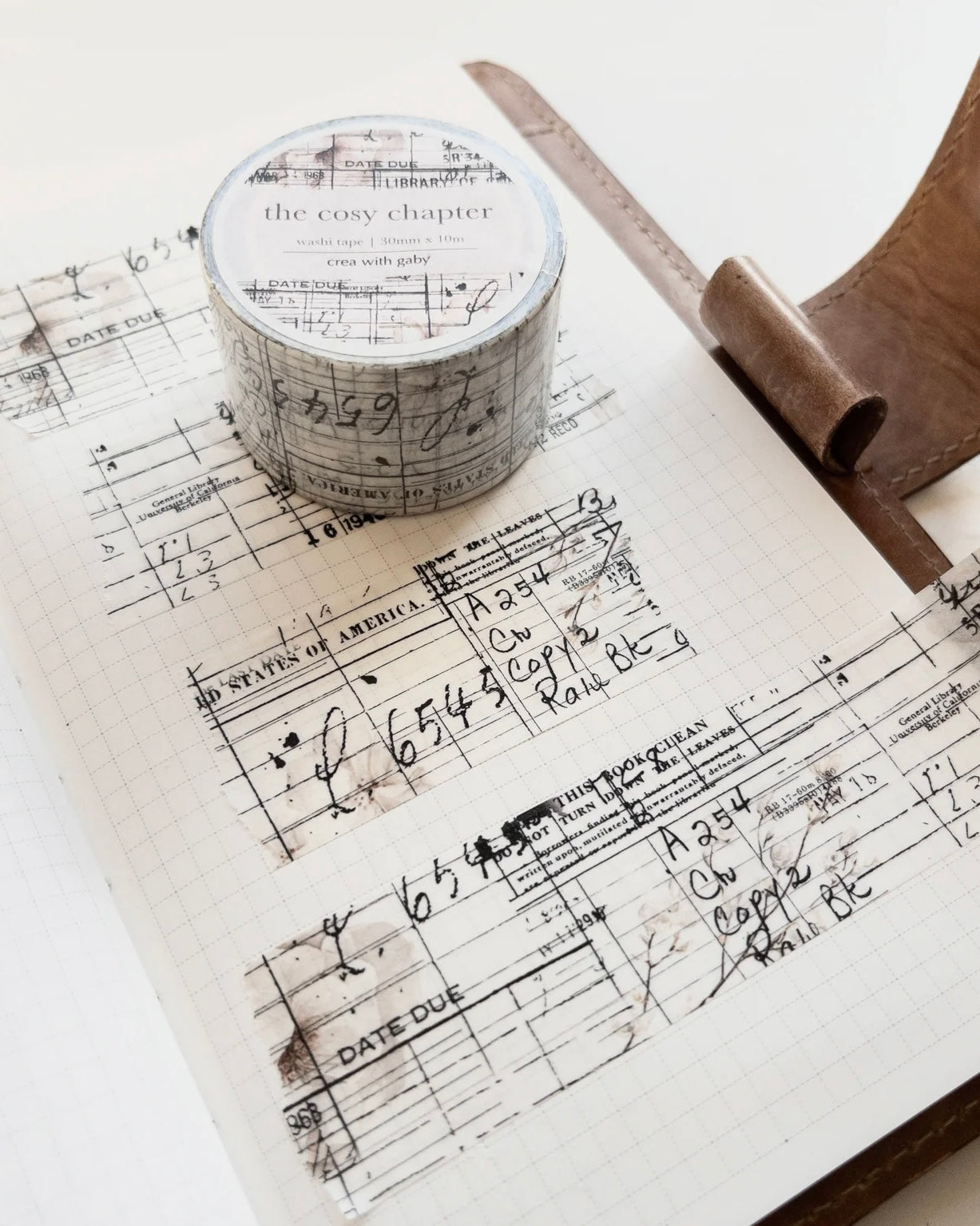 Washitape | the cozy chapter | vintage library