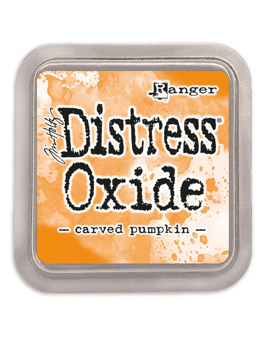 Distress oxide | carved pumpkin