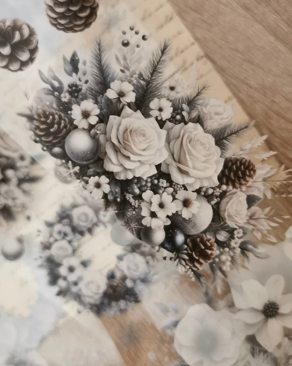 Pettape | frozen winter flowers