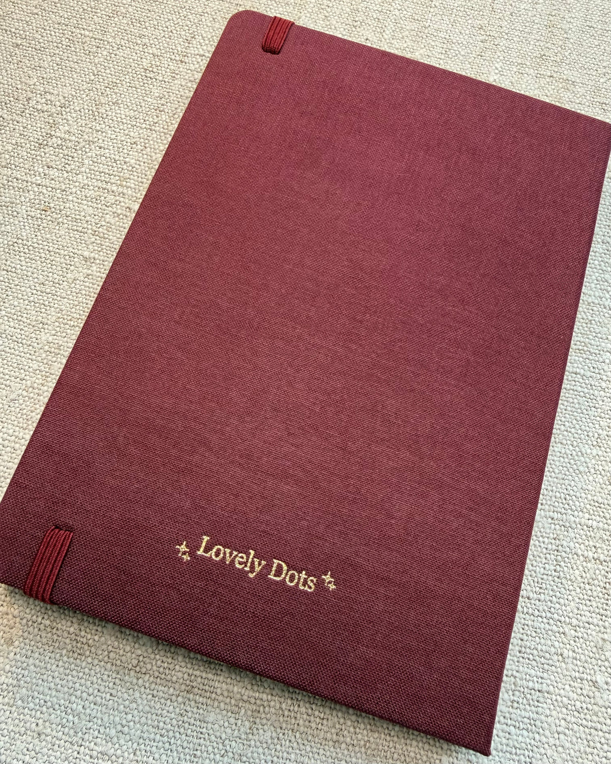 Lovely Dots journal | Bordeaux | B6