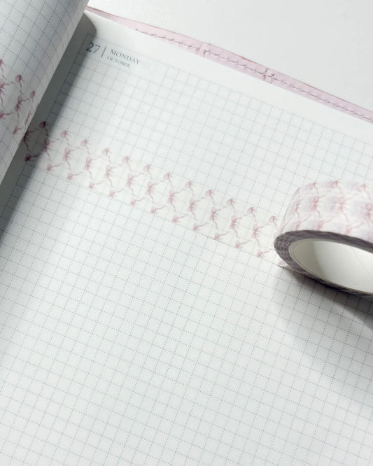 Washitape | pink bows