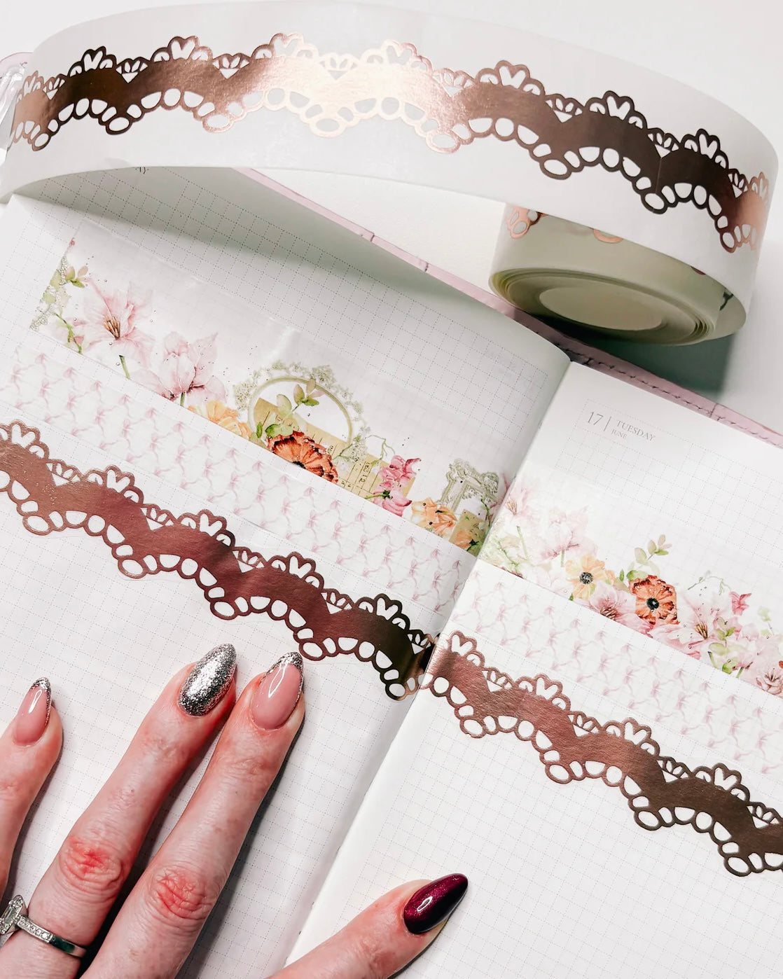 Washitape | flower collage