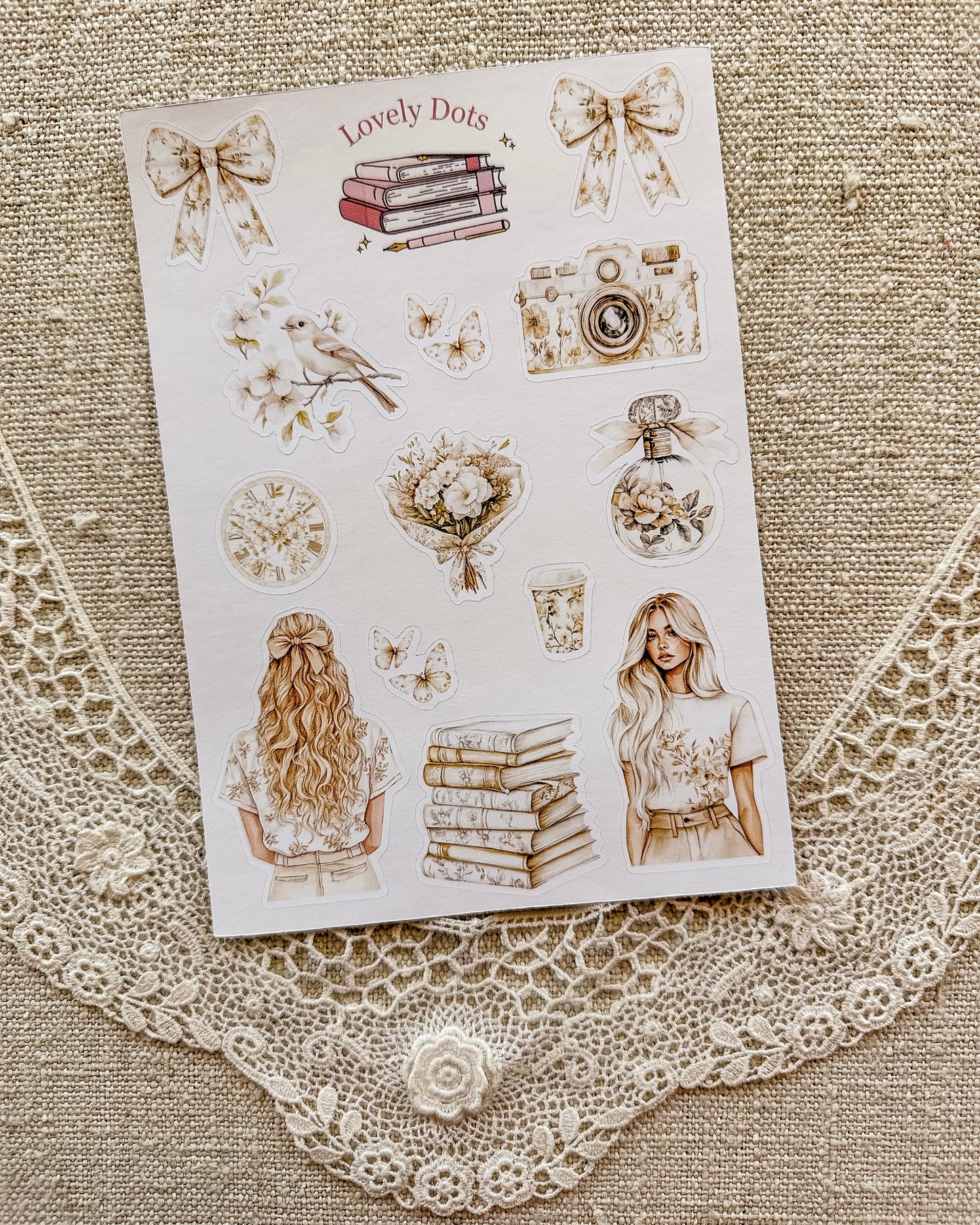 Stickervel | naturel spring 4
