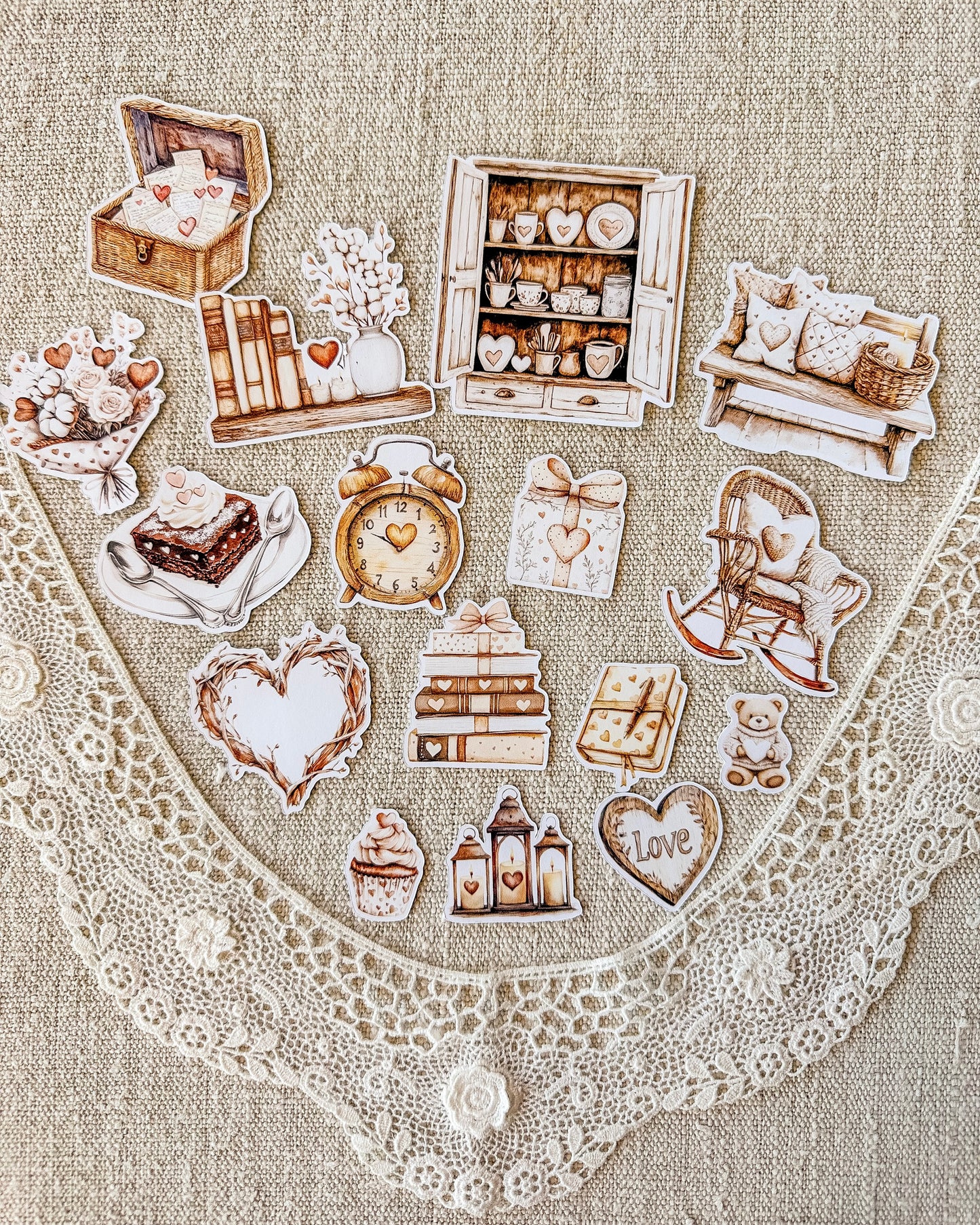 Stickers| cozy brown
