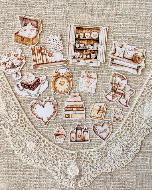 Stickers| cozy brown