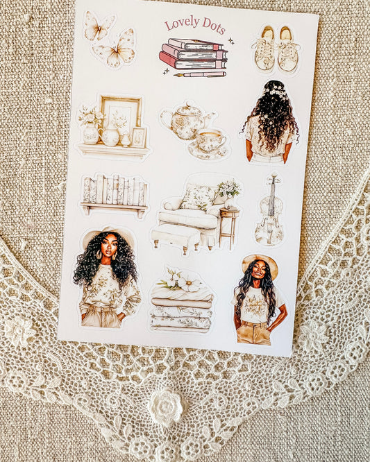 Stickervel | naturel spring 3