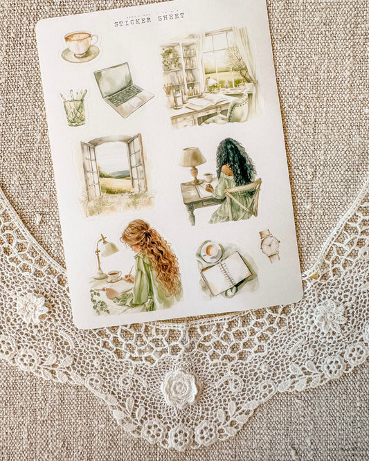 Stickervel | planning green 2